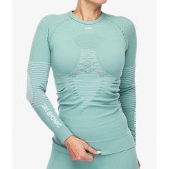Koszulka termoaktywna damska X-Bionic ENERGIZER 4.0 Green. Zielone koszulki sportowe damskie X Bionic, bez wzorów, bez kołnierzyka, bez ramiączek, narciarskie. W wyprzedaży za 336.00 zł.