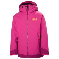 Kurtka narciarska dla dzieci Helly Hansen Hillside. Czerwone buty zimowe dziewczęce Helly Hansen, bez wzorów, z poliesteru, bez zapięcia. W wyprzedaży za 434.00 zł.