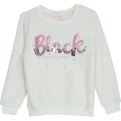 Kremowa Bluza Girlish. Białe bluzy dla dziewczynek Born2be, na jesień. Za 59.99 zł.