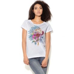 Colour Pleasure Koszulka CP-034 229 biała r. XL/XXL. Bluzki damskie marki Colour Pleasure. Za 70.35 zł.