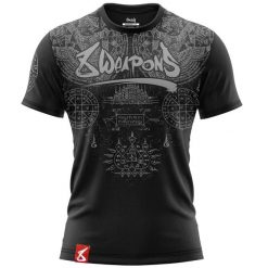 Koszulka 8 Weapons Yantra. Czarne koszulki sportowe męskie 8 WEAPONS, l, bez wzorów, z bawełny, bez kołnierzyka, bez ramiączek, na fitness i siłownię. Za 170.00 zł.