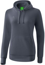 Damska bluza z kapturem Erima Basic. Szare bluzy damskie Erima, bez wzorów, z bawełny, z kapturem. Za 181.55 zł.