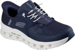 Skechers Skechers męskie buty sportowe GLIDE-STEP PRO 232930/NVY NAVY 42. Niebieskie buty sportowe męskie Skechers, bez zapięcia. Za 424.99 zł.