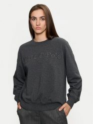 Marc O'Polo Bluza 408 4073 54175 Szary Regular Fit. Szare bluzy damskie Marc O'Polo, s, bez wzorów, z bawełny, bez kaptura. Za 279.99 zł.