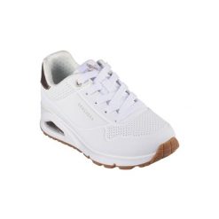 Buty SKECHERS UNO GEN1 Biały. Białe obuwie sportowe damskie Skechers, bez wzorów, z syntetyku, trekkingowe, Skechers Sport. Za 260.99 zł.