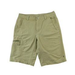 Second life - Spodenki męskie Columbia cargo W34 beżowe - Jak nowy. Brązowe krótkie spodenki sportowe męskie Columbia, l, bez wzorów, z materiału, trekkingowe. Za 106.46 zł.