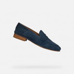 Damskie mokasyny Geox Mantinea A. Niebieskie mokasyny damskie Geox, eleganckie. Za 470.60 zł.