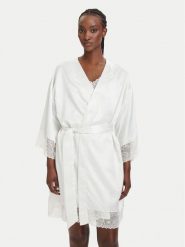 Ysabel Mora Szlafrok 10181 Biały. Białe szlafroki damskie ysabel mora, s, bez wzorów, z syntetyku, bez ramiączek, bez kaptura. Za 319.99 zł.