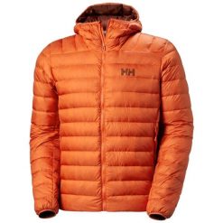 Kurtka z kapturem Helly Hansen Verglas Down 2.0. Brązowe kurtki męskie Helly Hansen, bez wzorów, z puchu, trekkingowe. Za 1,152.50 zł.