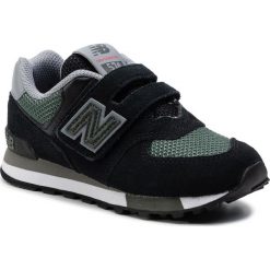 Sneakersy NEW BALANCE - YV574FNA Czarny. Czarne półbuty chłopięce New Balance, bez wzorów, z materiału, bez zapięcia. Za 249.00 zł.