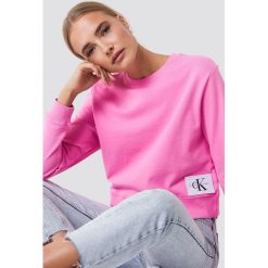 Calvin Klein Bluza Harrisi True Icon Crew Neck - Pink. Bluzy damskie marki Calvin Klein. Za 364.95 zł.