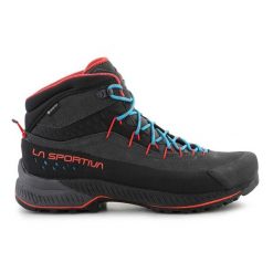 Buty La Sportiva TX4 Evo Mid Gtx Carbon 37F900322 czarne. Czarne trekkingi męskie trekkingowe, gore-tex. Za 1,384.39 zł.