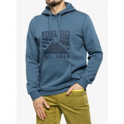 Bluza z kapturem męska Edelrid Me Spotter Hoody IV. Niebieskie bluzy męskie EDELRID, m, bez wzorów, z kapturem. Za 240.99 zł.