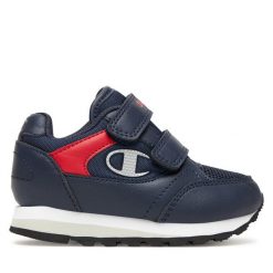 Sneakersy Champion. Niebieskie trampki i tenisówki chłopięce Champion, bez wzorów, bez zapięcia. Za 109.99 zł.