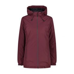 Kurtka damska z kapturem ripstop CMP. Czerwone kurtki sportowe damskie CMP, bez wzorów, z kapturem, trekkingowe. W wyprzedaży za 447.65 zł.