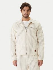 Guess Jeans Kurtka jeansowa M6GN70 D7961 Beżowy Regular Fit. Brązowe kurtki męskie Guess Jeans, m, z aplikacjami, z bawełny, bez kaptura. Za 659.99 zł.