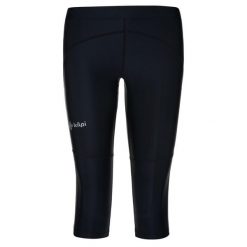 Damskie legginsy 3/4 Kilpi VIGA-W. Czarne legginsy damskie Kilpi, s, bez wzorów, z materiału, do biegania. Za 156.50 zł.