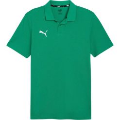 Koszulka sportowa męska Puma Team Goal Casuals Polo. Zielone koszulki polo męskie Puma, m, bez wzorów, bez kołnierzyka, bez ramiączek. Za 99.00 zł.