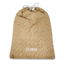Kapcie Subu. Brązowe kapcie damskie Subu, bez wzorów. Za 219.99 zł.