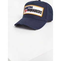 Czapka z daszkiem DSQUARED2. Czapki i kapelusze męskie Dsquared2, bez wzorów. Za 989.00 zł.