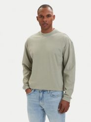 HUGO Longsleeve Daposo 50511029 Zielony jasny Relaxed Fit. Zielone bluzki z długim rękawem męskie Hugo, l, bez wzorów, z bawełny, bez kołnierzyka. Za 349.99 zł.