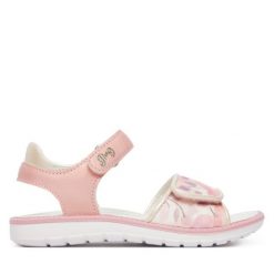 Sandały Primigi. Czerwone sandały dziewczęce Primigi, bez zapięcia. Za 229.99 zł.