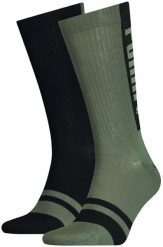 Skarpety Męskie Puma Seasonal Logo Socks Czarne 43-46. Czarne skarpety męskie Puma, bez wzorów, z bawełny. Za 111.99 zł.