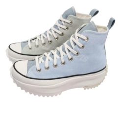 Buty do chodzenia unisex Converse Summer Denim Run Star Hike High White Gum. Niebieskie trampki i tenisówki damskie Converse, bez wzorów, z denimu, retro, bez zapięcia. Za 1,961.03 zł.