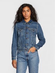 Levi's® Kurtka jeansowa Original Trucker 29945-0063 Granatowy Regular Fit. Niebieskie kurtki damskie s, bez wzorów, z bawełny, bez kaptura. Za 589.99 zł.