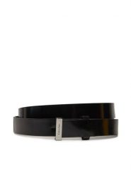 Calvin Klein Pasek Damski K60K612386 Czarny. Czarne paski damskie Calvin Klein, bez wzorów, ze skóry. Za 239.99 zł.