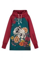 Bluza outdoorowa z kapturem damska DEEP TRIP Alex softshell. Czerwone bluzy sportowe damskie DEEP TRIP, m, bez wzorów, z bawełny, z kapturem, snowboardowy. Za 499.00 zł.