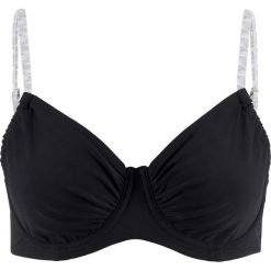 Biustonosz bikini na fiszbinach bonprix czarno-szary. Bikini damskie marki bonprix. Za 37.99 zł.