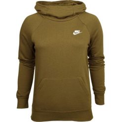 Bluza sportowa damska Nike Essentials Fnl Po Flc. Zielone bluzy sportowe damskie Nike, bez wzorów, bez kaptura. Za 239.78 zł.