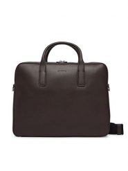 Calvin Klein Torba na laptopa Raised Commuter LV04D3157G Brązowy. Brązowe torby na laptopa męskie Calvin Klein, bez wzorów, ze skóry. Za 569.99 zł.