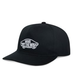 Czapka z daszkiem Vans. Czarne czapki i kapelusze damskie Vans, bez wzorów. Za 109.99 zł.