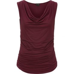 Top bonprix czerwony klonowy. Topy damskie marki bonprix. Za 54.99 zł.