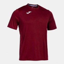 Koszulka do biegania męska Joma Combi. Brązowe koszulki sportowe męskie Joma, l, bez wzorów, bez kołnierzyka, bez ramiączek, do biegania. Za 116.00 zł.