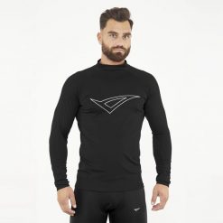 Termiczna koszulka treningowa IRONBOY LONG. Czerwone koszulki sportowe męskie Legea, s, bez wzorów, z poliesteru, bez kołnierzyka, bez ramiączek. Za 72.00 zł.