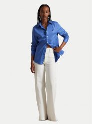 Polo Ralph Lauren Koszula 211A92177011 Niebieski Classic Fit. Niebieskie bluzki damskie Polo Ralph Lauren, l, bez wzorów, z bawełny, bez kołnierzyka, bez ramiączek. Za 689.99 zł.