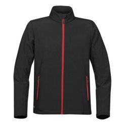 Męska Kurtka Soft Shell Orbiter. Czarne kurtki sportowe męskie STORMTECH, m, bez wzorów, trekkingowe. Za 259.99 zł.