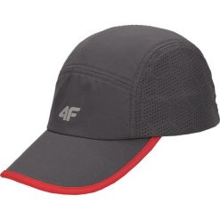 Czapka z daszkiem męska CAM002 - antracyt. Czapki i kapelusze męskie marki 4f. Za 44.99 zł.