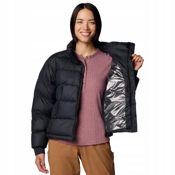 Kurtka Damska Pike Lake II Cropped Jacket. Czarne kurtki damskie Columbia, m, bez wzorów, z jersey, bez kaptura. Za 749.99 zł.