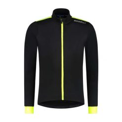 Koszulka rowerowa męska Rogelli Core z długim rękawem. Czarne bluzy męskie Rogelli, m, bez wzorów, bez kołnierzyka, bez ramiączek, rowerowe. Za 248.00 zł.