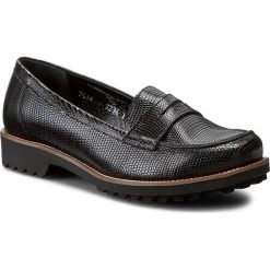 Półbuty ANN MEX - 7614 01RM Czarny. Czarne półbuty damskie Ann Mex, bez wzorów, ze skóry, bez obcasa, na obcasie, bez zapięcia. W wyprzedaży za 179.00 zł.