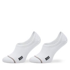 Stopki BOSS. Białe skarpety męskie Boss, bez wzorów. Za 69.99 zł.