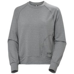 Bluza damska Helly Hansen Tyri. Szare bluzy damskie Helly Hansen, l, bez wzorów, z elastanu, bez kaptura. Za 367.50 zł.