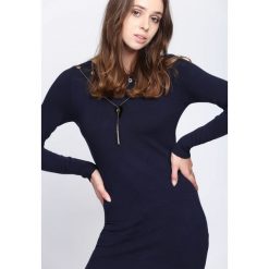 Granatowa Tunika Bit Bigger. Tuniki damskie marki bonprix. Za 49.99 zł.