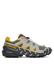 Salomon Buty do biegania Speedcross 6 L49158800 Szary. Szare buty sportowe męskie Salomon, z materiału, bez zapięcia, do biegania. Za 639.99 zł.
