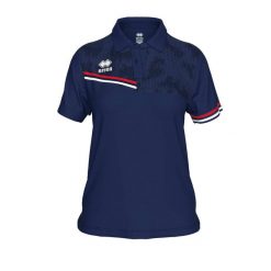 Polo Errea Eden Polo Mc Ad Damskie. Niebieskie koszulki sportowe damskie ERREA, s, bez wzorów, bez kołnierzyka, bez ramiączek. Za 212.50 zł.