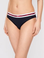 Tommy Hilfiger Figi klasyczne UW0UW02455 Granatowy. Niebieskie figi damskie Tommy Hilfiger, m, bez wzorów, z bawełny. Za 89.99 zł.